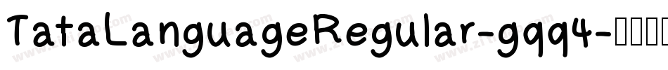 TataLanguageRegular-gqq4字体转换