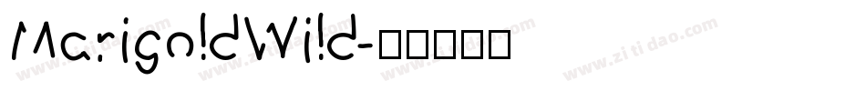 MarigoldWild字体转换