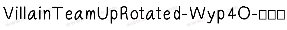 VillainTeamUpRotated-Wyp4O字体转换