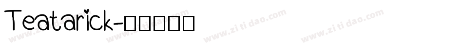 Teatarick字体转换