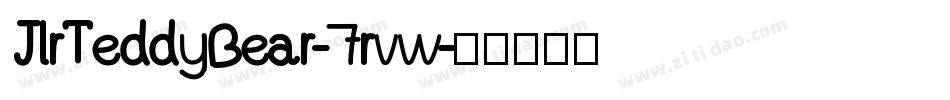 JlrTeddyBear-7rvw字体转换