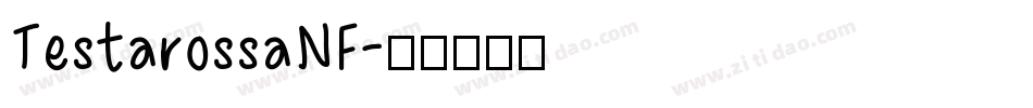 TestarossaNF字体转换