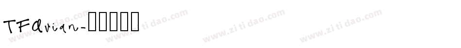 TFAvian字体转换