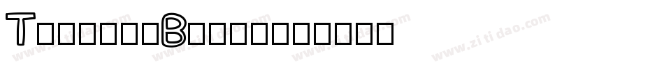 Thanks-Black字体转换