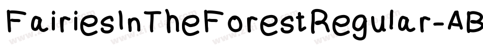 FairiesInTheForestRegular-AB0D字体转换