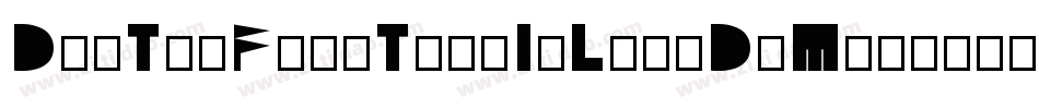 DjbTheFontThatIsLiz-D8Md字体转换