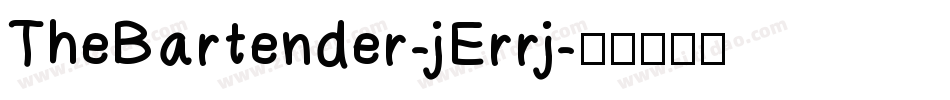 TheBartender-jErrj字体转换