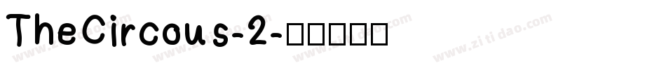 TheCircous-2字体转换