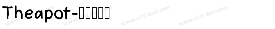 Theapot字体转换