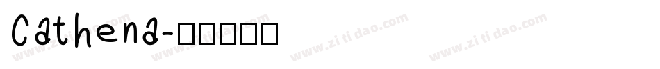 Cathena字体转换
