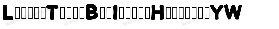 LittleThinkBigImpactHollow-vYWL字体转换
