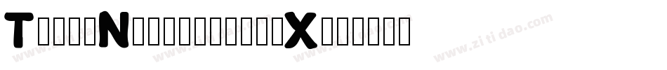 ThinkNothing-3n4X字体转换