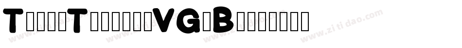 ThinkTechno-VGzBx字体转换