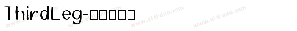 ThirdLeg字体转换
