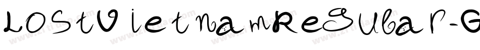 LostVietnamRegular-GD9A字体转换 LostVietnamRegular-GD9A字体转换