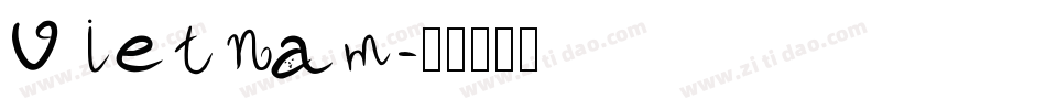 Vietnam字体转换
