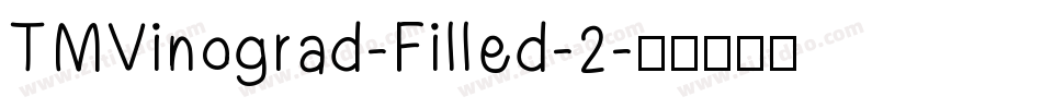 TMVinograd-Filled-2字体转换