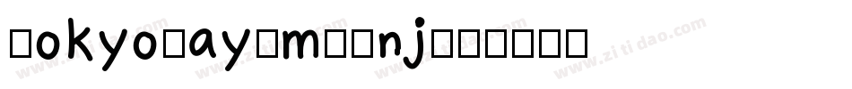 TokyoBay-mLZnj字体转换