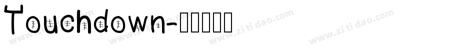 Touchdown字体转换