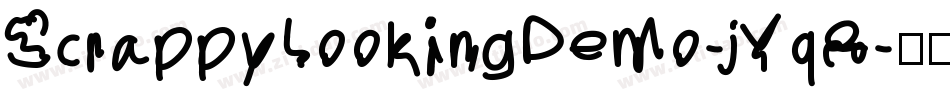 ScrappyLookingDemo-jYqR字体转换