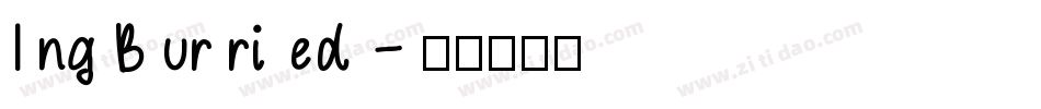 IngBurried字体转换