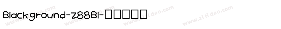 Blackground-z88Bl字体转换