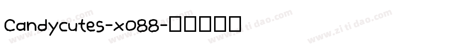 Candycutes-xO88字体转换