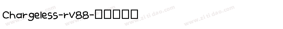 Chargeless-rV88字体转换