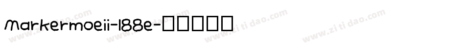 Markermoeii-l88e字体转换