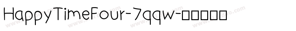 HappyTimeFour-7qqw字体转换
