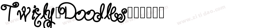 Twirly-Doodles字体转换