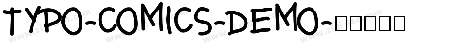 TYPO-COMICS-DEMO字体转换
