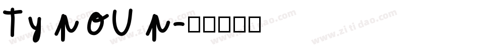 TypoUp字体转换