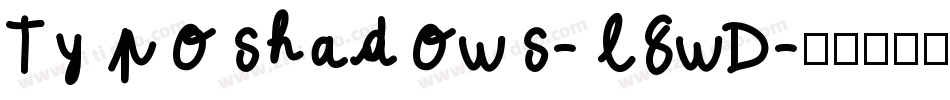 Typoshadows-l8wD字体转换