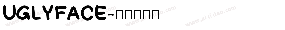 UGLYFACE字体转换