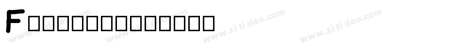 Flounder字体转换