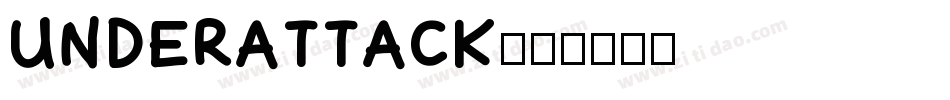 UNDERATTACK字体转换