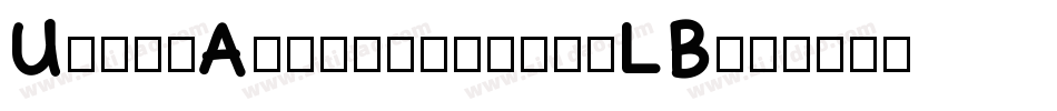 UnderAuthority-10LB字体转换