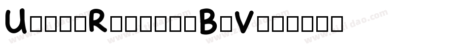 UnderRock-ywBjV字体转换