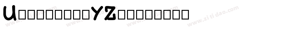 Undercut-YZnq字体转换