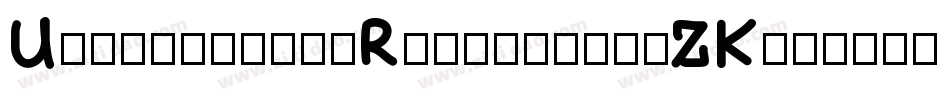 UnderstrukkRegular-4pZK字体转换