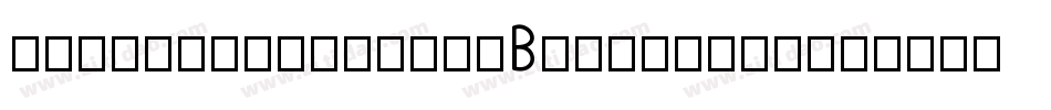 UniversExtendedBQ-Regular字体转换