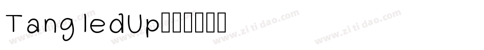 TangledUp字体转换