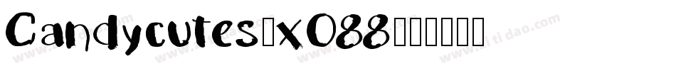 Candycutes-xO88字体转换