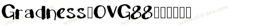 Gradness-OVG88字体转换