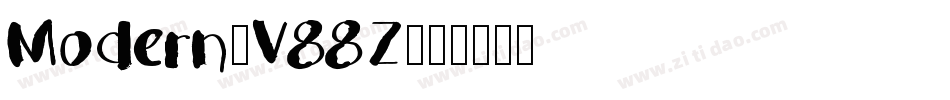 Modern-V88Z字体转换