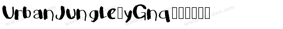 UrbanJungle-yGnq字体转换