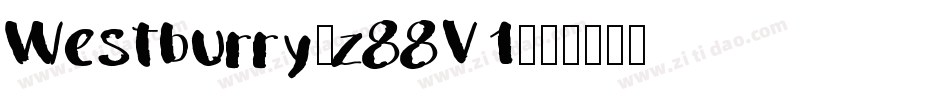Westburry-z88V1字体转换