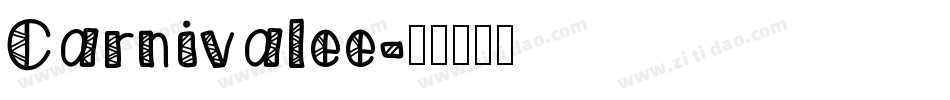 Carnivalee字体转换