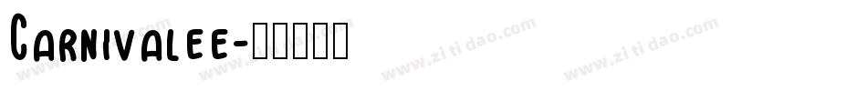 Carnivalee字体转换